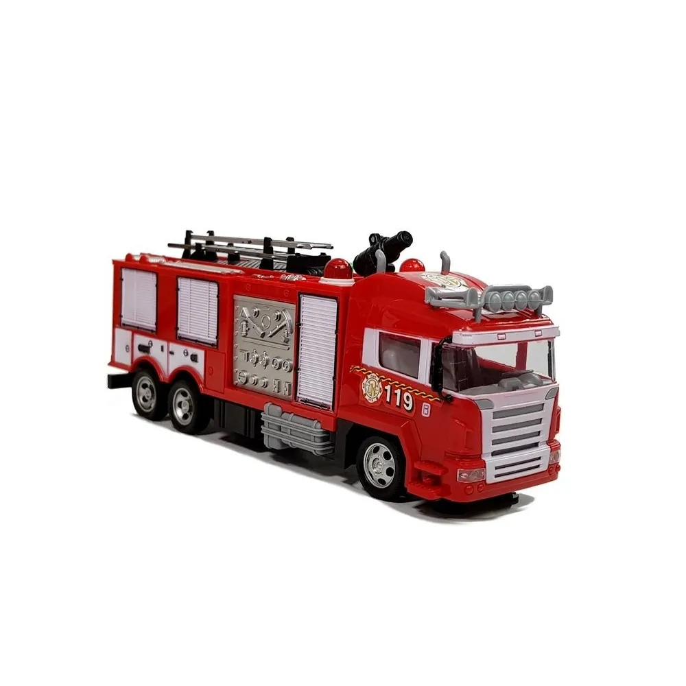 Wóz strażacki na pilota, realistyczny model pojazdu ratunkowego
