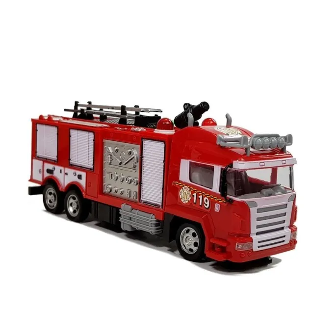 Wóz strażacki na pilota, realistyczny model pojazdu ratunkowego