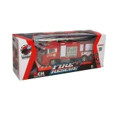 Zabawka dla dzieci — radiowóz strażacki z certyfikatem CE i dużą drabiną