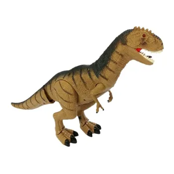 Realistyczny dinozaur zabawka z ruchomymi elementami i świecącymi oczami