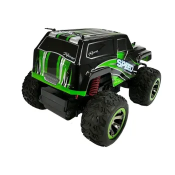 Pilot 2,4 GHz do auta terenowego Jeep RC w zielonym kolorze