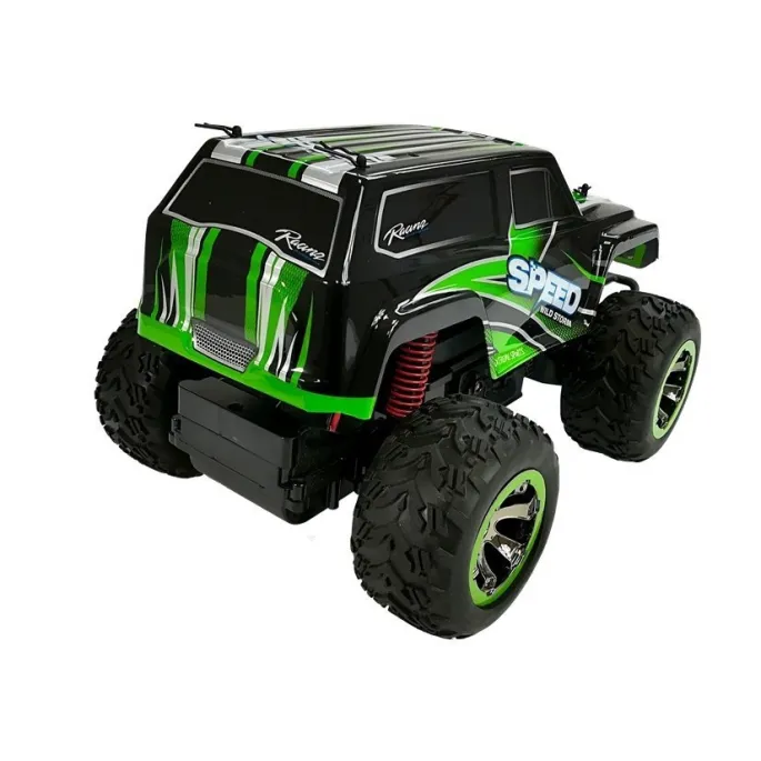 Pilot 2,4 GHz do auta terenowego Jeep RC w zielonym kolorze