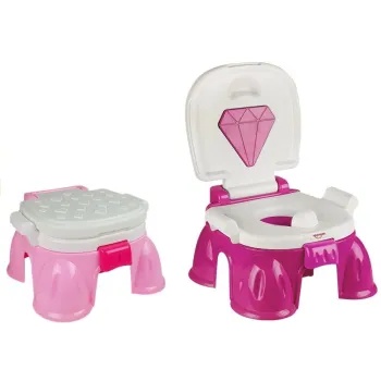 Nocnik Różowy z Diamentem Dla Malucha