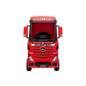 Auto na Akumulator Mercedes Actros Czerwone