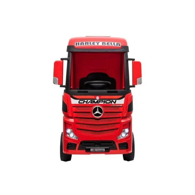 Auto na Akumulator Mercedes Actros Czerwone