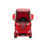 Auto na Akumulator Mercedes Actros Czerwone