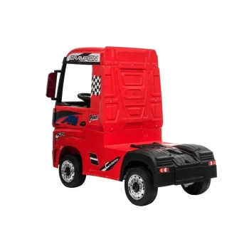 Auto na Akumulator Mercedes Actros Czerwone