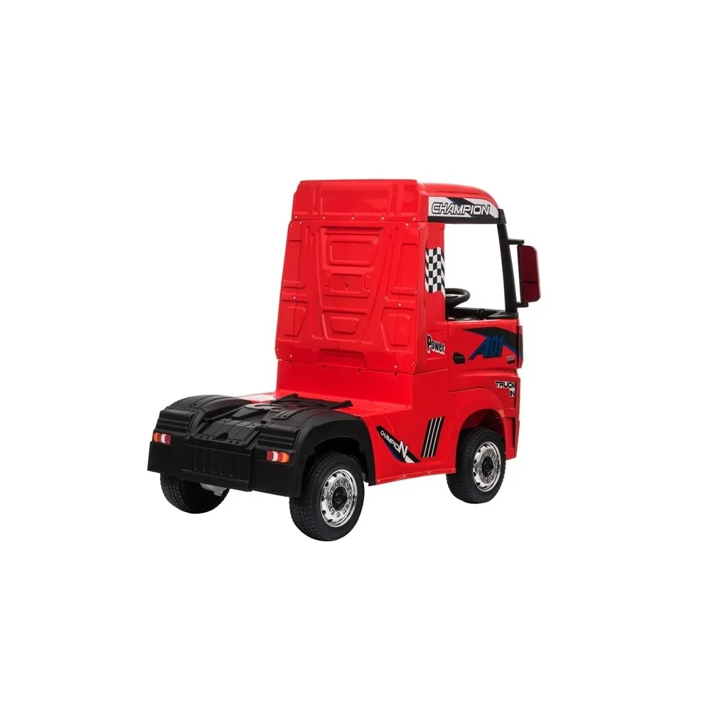 Auto na Akumulator Mercedes Actros Czerwone