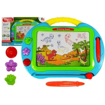 Znikopis Tablica Magnetyczna Do Rysowania 3 Stempelki Rysik