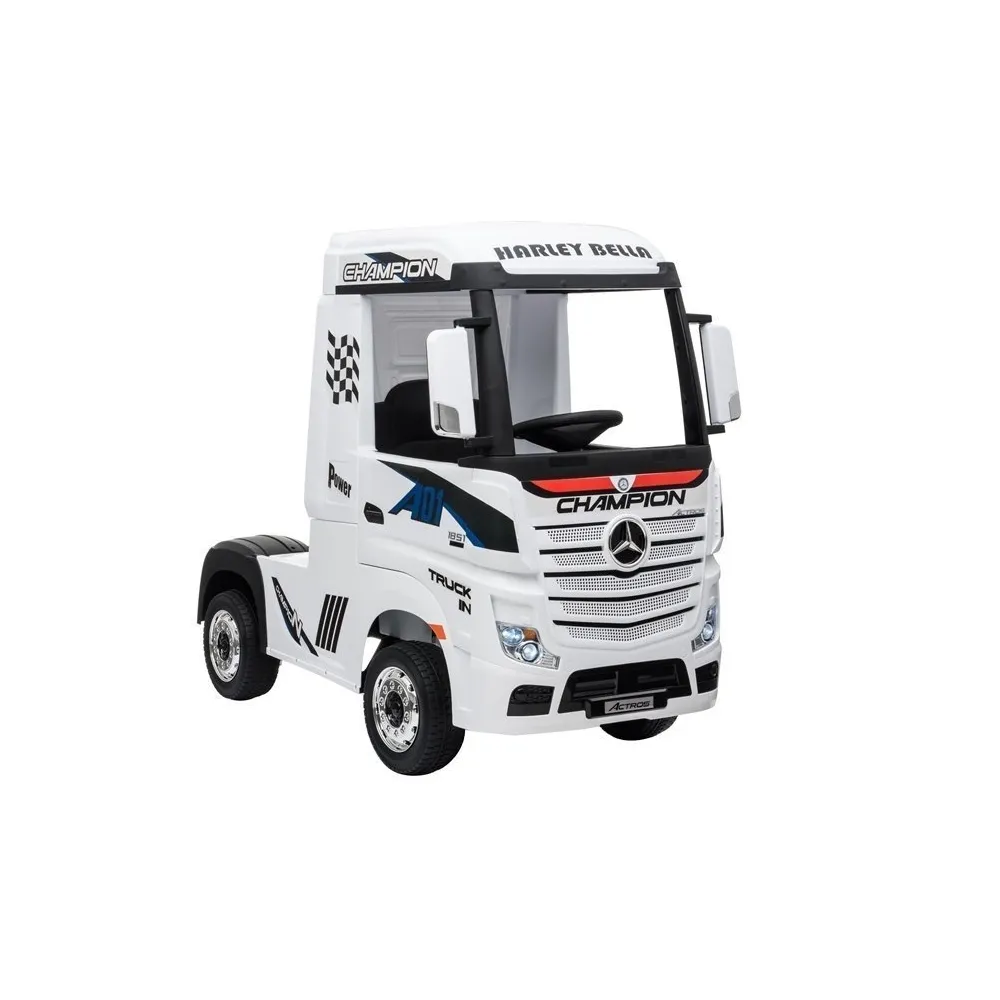 Auto na Akumulator Mercedes Actros Biały