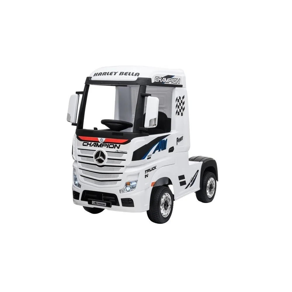 Auto na Akumulator Mercedes Actros Biały