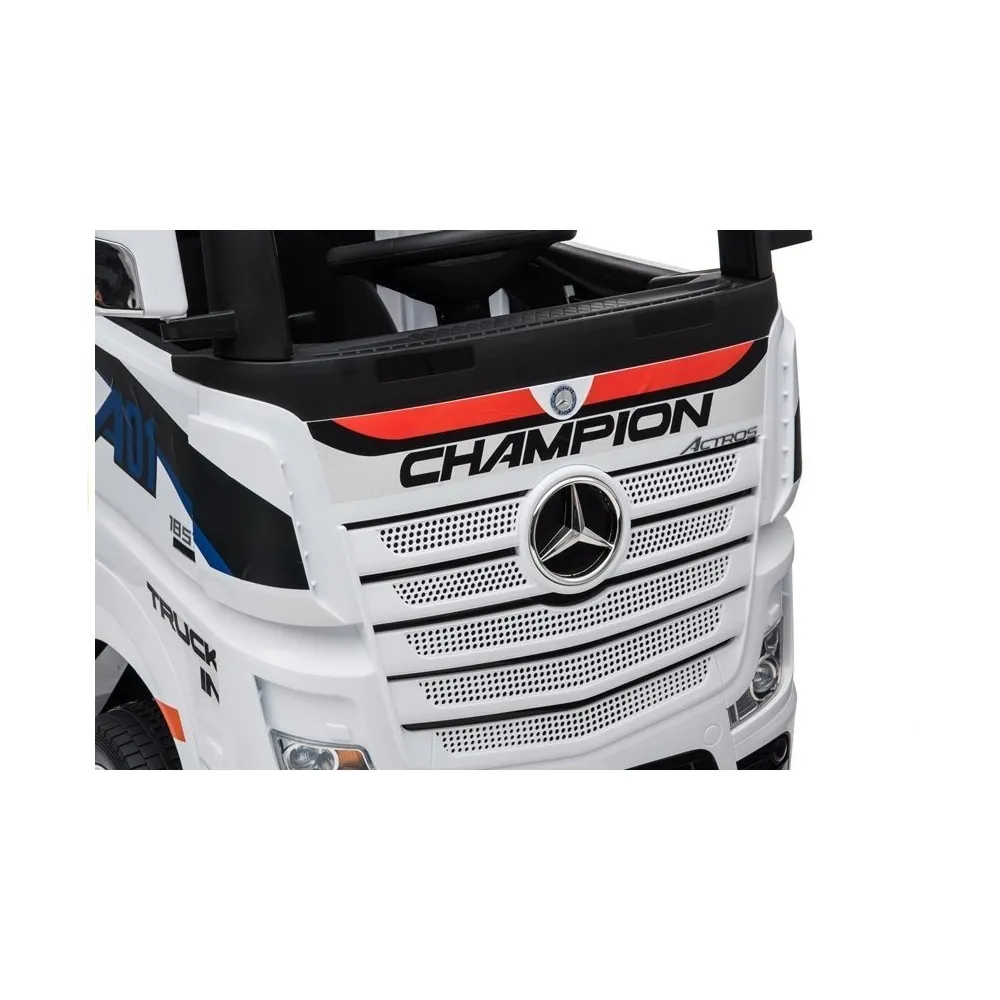Auto na Akumulator Mercedes Actros Biały