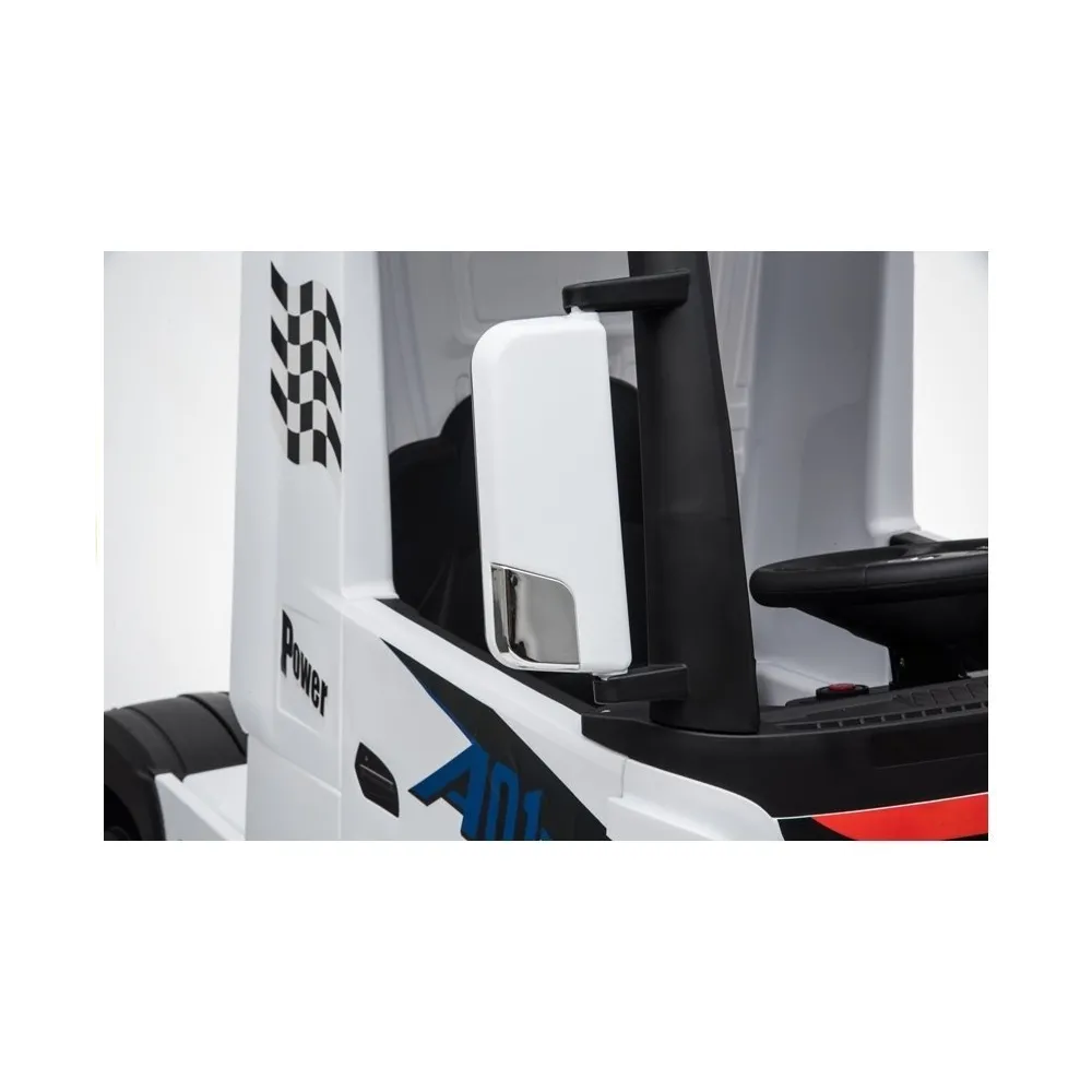 Auto na Akumulator Mercedes Actros Biały