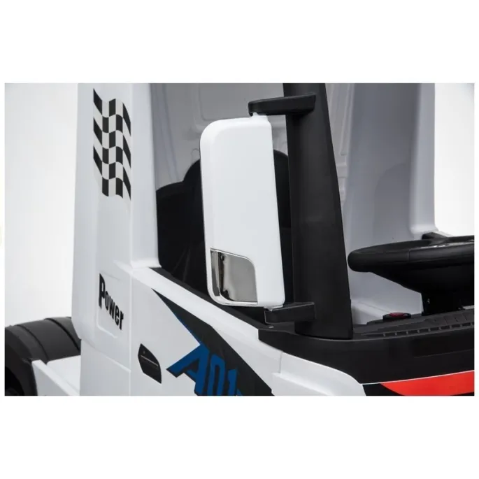 Auto na Akumulator Mercedes Actros Biały