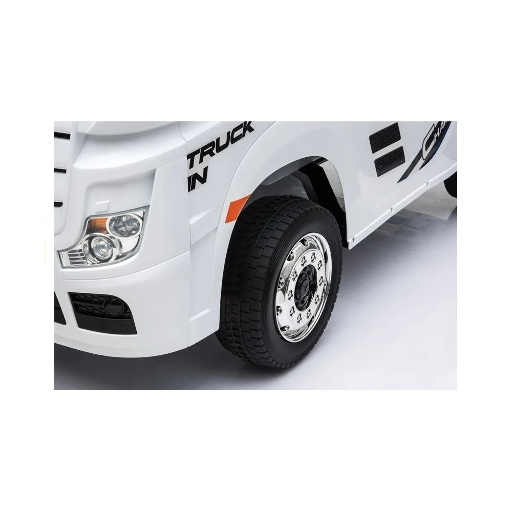 Auto na Akumulator Mercedes Actros Biały