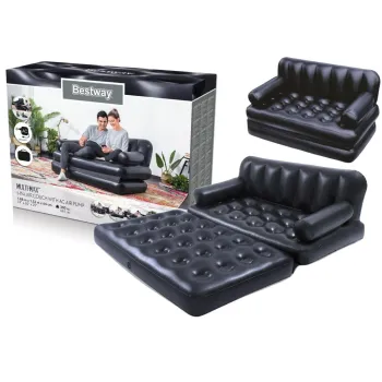 Dmuchany materac sofa 5w1 Bestway 75056 w konfiguracji jako sofa
