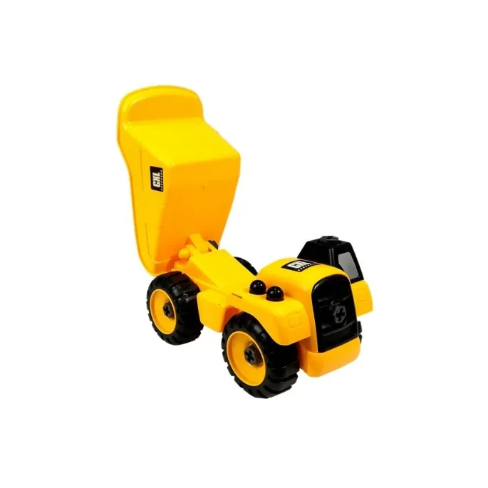 Wywrotka dla dzieci z ruchomymi elementami i możliwością rozkręcania