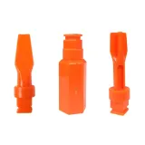 Pudełko zestawu budowlanego z wywrotką, koparką i dźwigiem