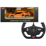 Pomarańczowy model sportowego Lamborghini Aventador do zabawy i kolekcjonowania
