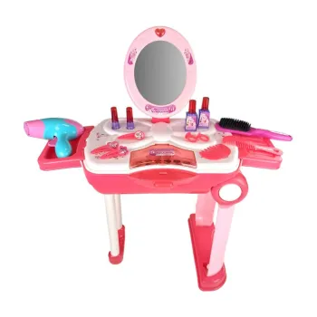 Rozkładana Toaletka Zestaw Piękności w Walizce