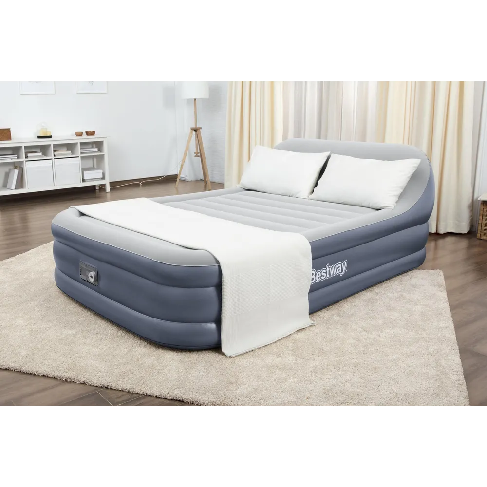 Solidny materac Bestway z konstrukcją I-beam i torbą transportową