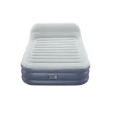 Wysoki materac dmuchany Bestway z flokowanym wykończeniem