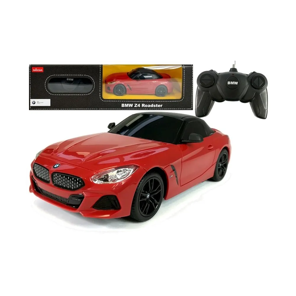 Model BMW Z4 Roadster Rastar 1:24 w czerwonym kolorze z pilotem