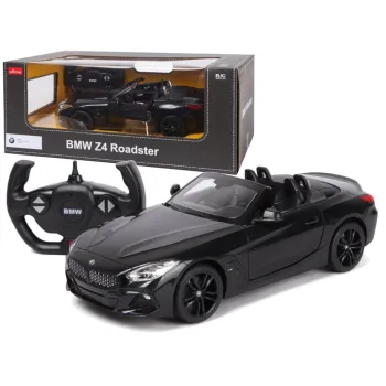 Czarny BMW Z4 Roadster R/C Rastar 1:14 widok z boku