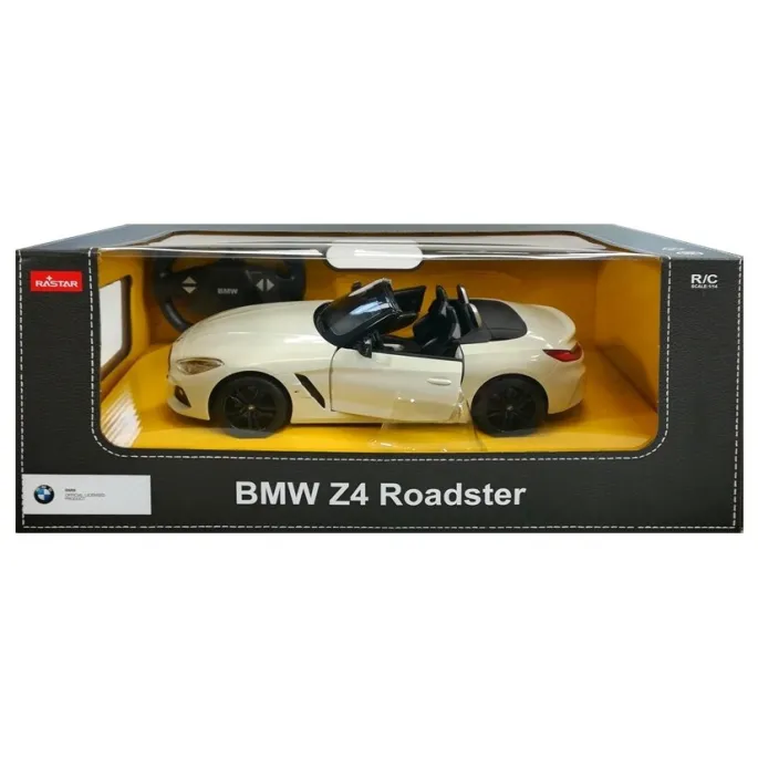 Oryginalny samochód BMW Z4 Roadster Rastar na pilota, bielony lakier