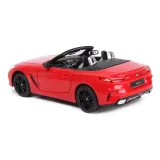Widok z boku na czerwone BMW Z4 Roadster R/C z otwartymi drzwiami