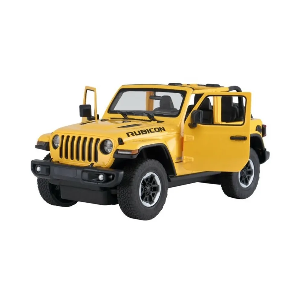 Model Jeep Wrangler Rubicon 1:14 od Rastar widok z boku