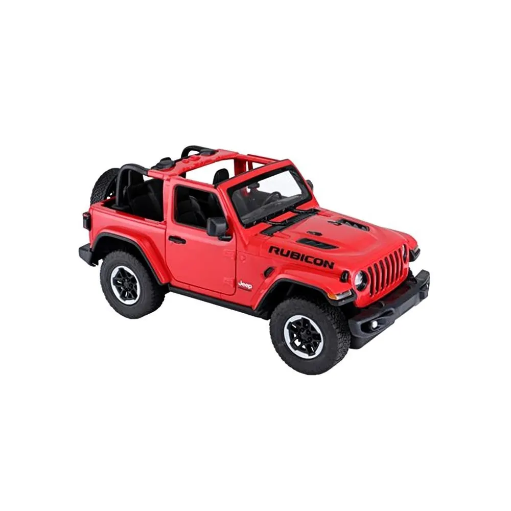 Detail zdjęcie przednich świateł Jeepa Wrangler Rubicon RC