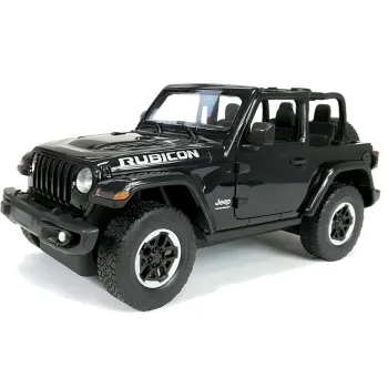 Auto R/C Jeep Wrangler Rubicon 1:14 Rastar Czarny