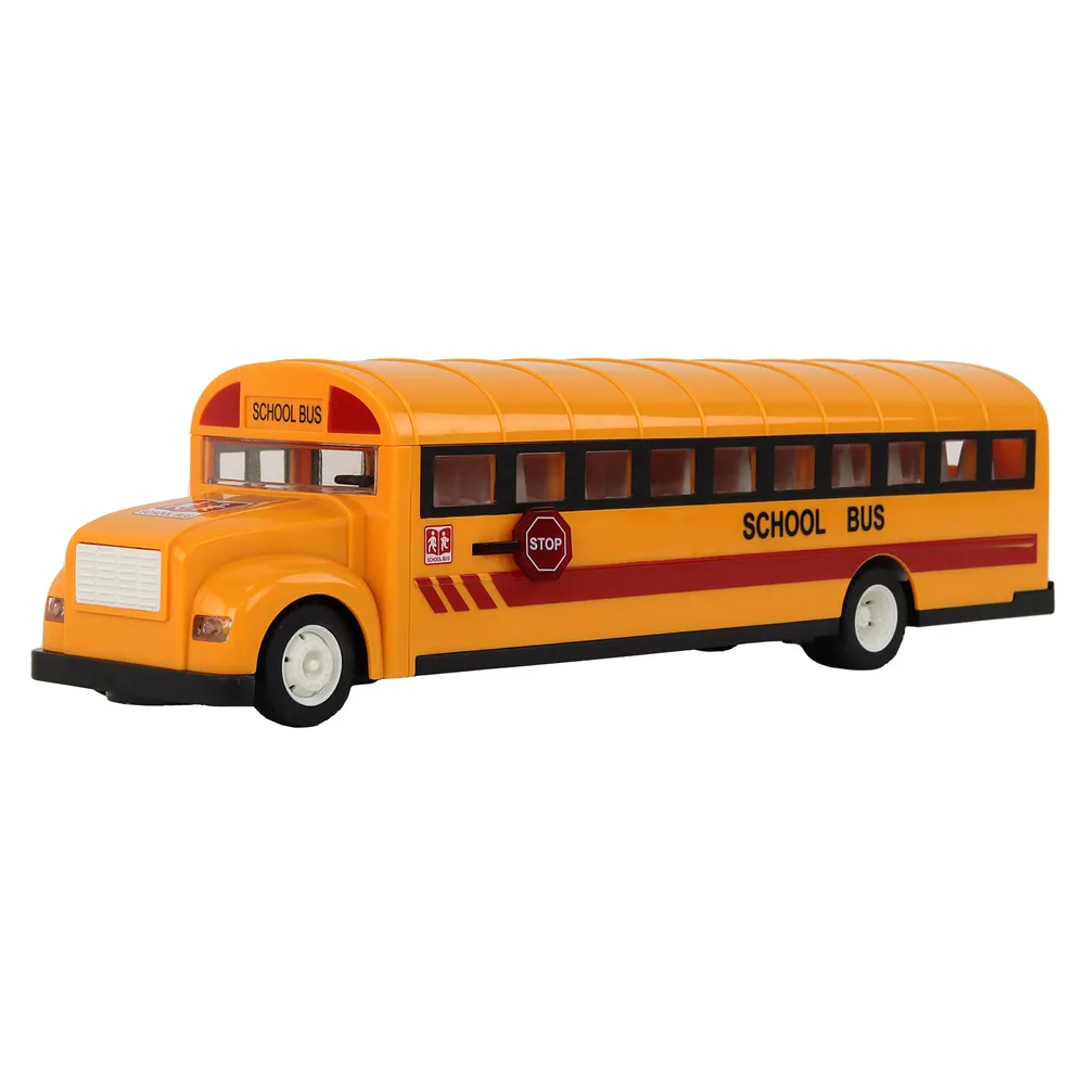 Realistyczny model autobusu szkolnego RC do zabawy dla dzieci