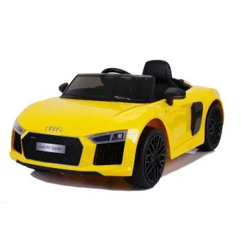 Pojazd na Akumulator Audi R8 JJ2198 Żółte