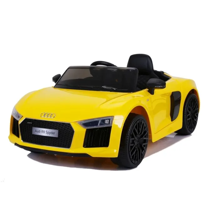 Pojazd na Akumulator Audi R8 JJ2198 Żółte
