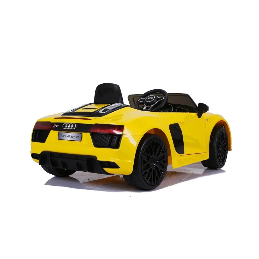 Pojazd na Akumulator Audi R8 JJ2198 Żółte