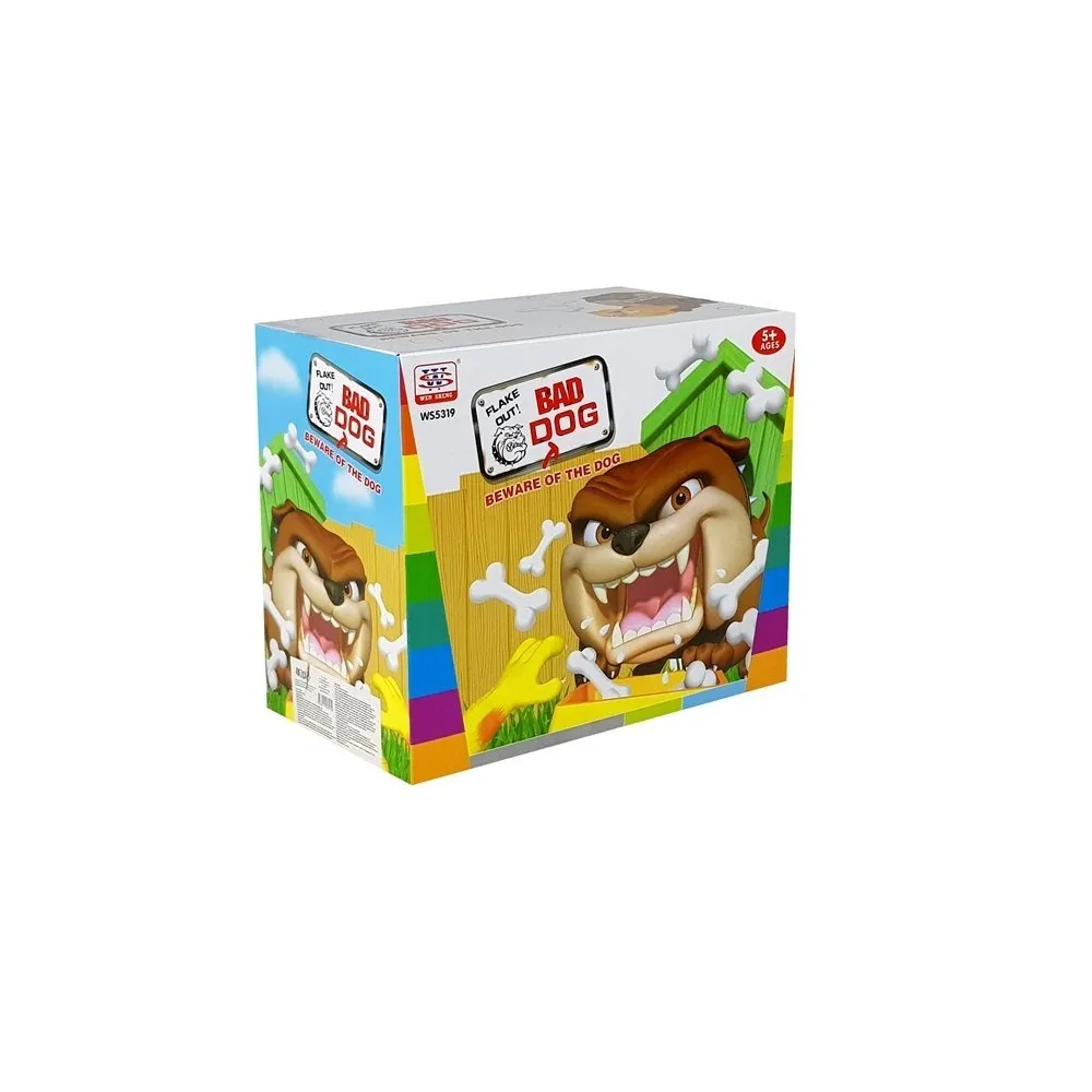Opakowanie gry Zły Pies Kości prezentowane z przodu