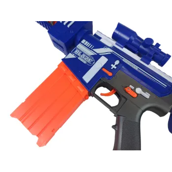 Karabin na strzałki piankowe z solidną kolbą dla dzieci