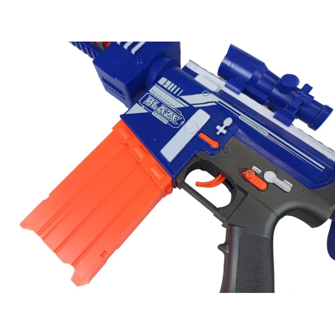 Karabin na strzałki piankowe z solidną kolbą dla dzieci