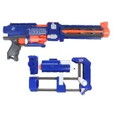 Broń zabawkowa na piankowe strzałki z zestawem i wygodną obsługą