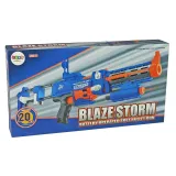 Karabin zabawkowy z piankowymi strzałkami i obrotowym magazynkiem