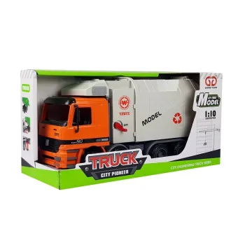 Auto śmieciarka edukacyjna idealna na prezent dla dzieci powyżej 3 lat