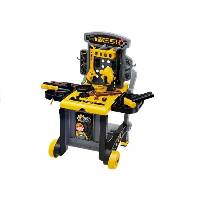 Kolorowy warsztat dla dzieci do zabawy i nauki majsterkowania