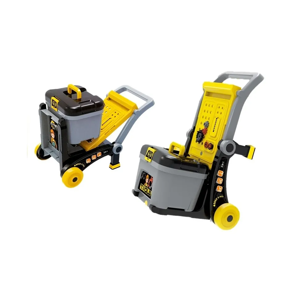 Rozbudowany zestaw narzędzi majsterkowicza dla najmłodszych