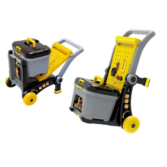 Rozbudowany zestaw narzędzi majsterkowicza dla najmłodszych