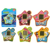 Kieszonkowa gra elektroniczna Tetris w kształcie żółtej gwiazdy