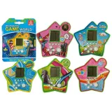 Kieszonkowa gra Tetris w zielonej gwiazdkowej obudowie dla dzieci i dorosłych