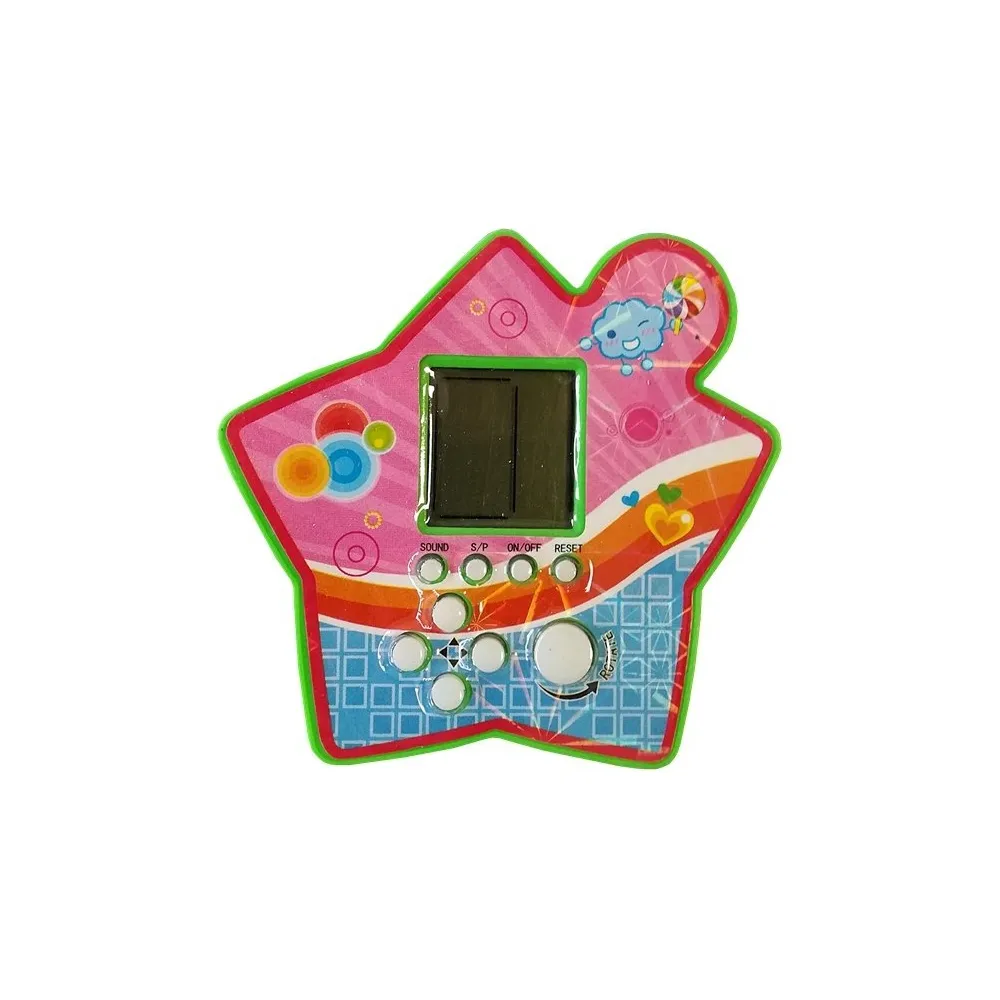 Poręczna elektroniczna Tetris, oryginalny prezent dla miłośników gier