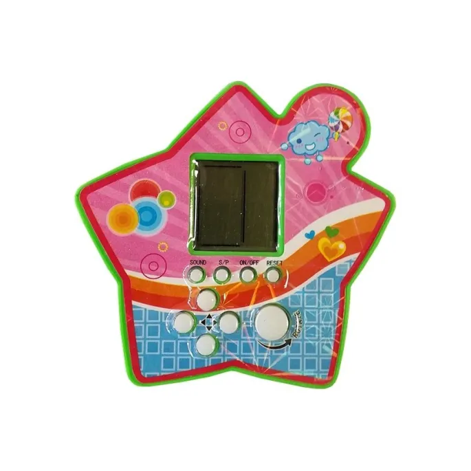 Poręczna elektroniczna Tetris, oryginalny prezent dla miłośników gier